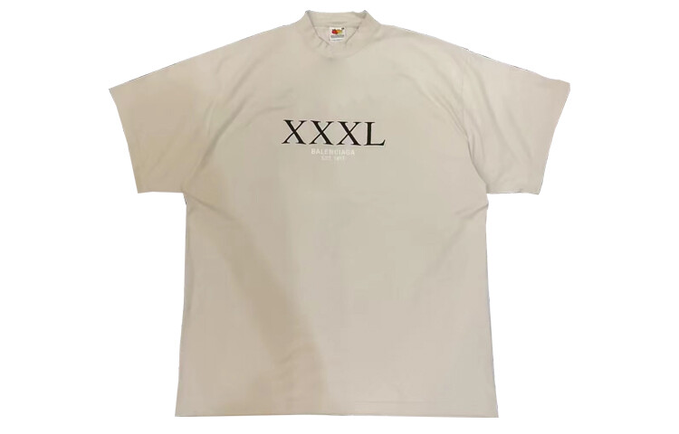 Футболка унисекс Balenciaga, кремовый
Футболка унисекс Balenciaga, кремовый