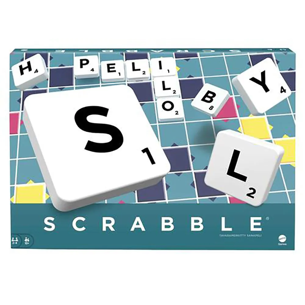 Детская настольная игра Mattel Scrabble, мультиколор
Детская настольная игра Mattel Scrabble, мультиколор