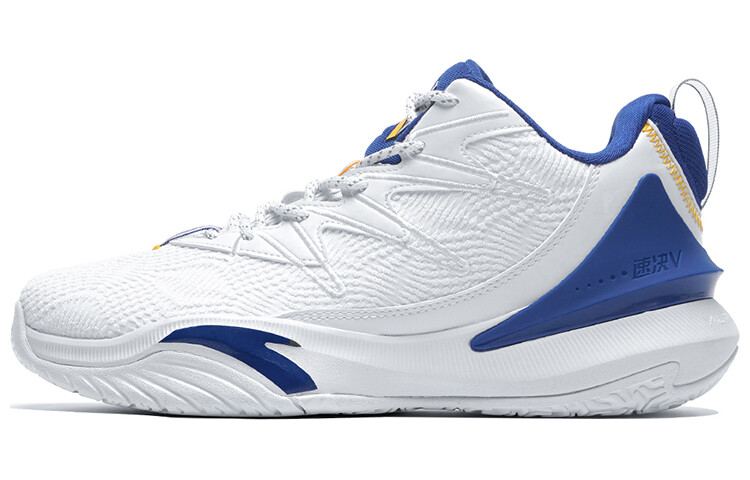 Баскетбольные кроссовки Dagger 5 мужские с низким верхом, белые/королевские синие Anta
Баскетбольные кроссовки Dagger 5 мужские с низким верхом, белые/королевские синие Anta