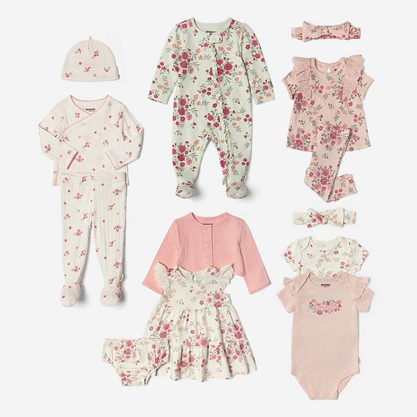 Комбинезон с ножками для новорожденных девочек 100% organic floral Huggies Babywear
Комбинезон с ножками для новорожденных девочек 100% organic floral Huggies Babywear