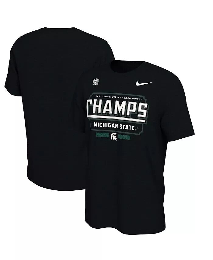 Мужская черная футболка Michigan State Spartans 2021 Peach Bowl Champions Locker Room Nike
Мужская черная футболка Michigan State Spartans 2021 Peach Bowl Champions Locker Room Nike
