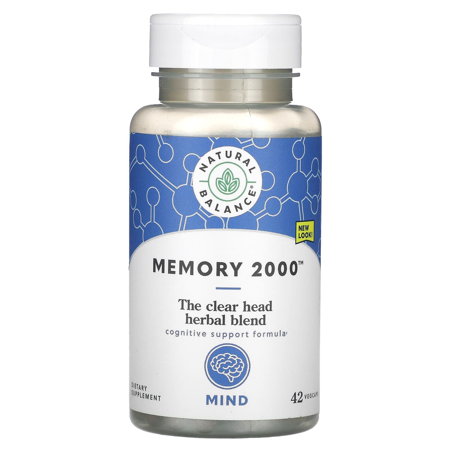 Natural Balance Memory 2000 42 Veg Caps
Natural Balance Memory 2000 42 Veg Caps