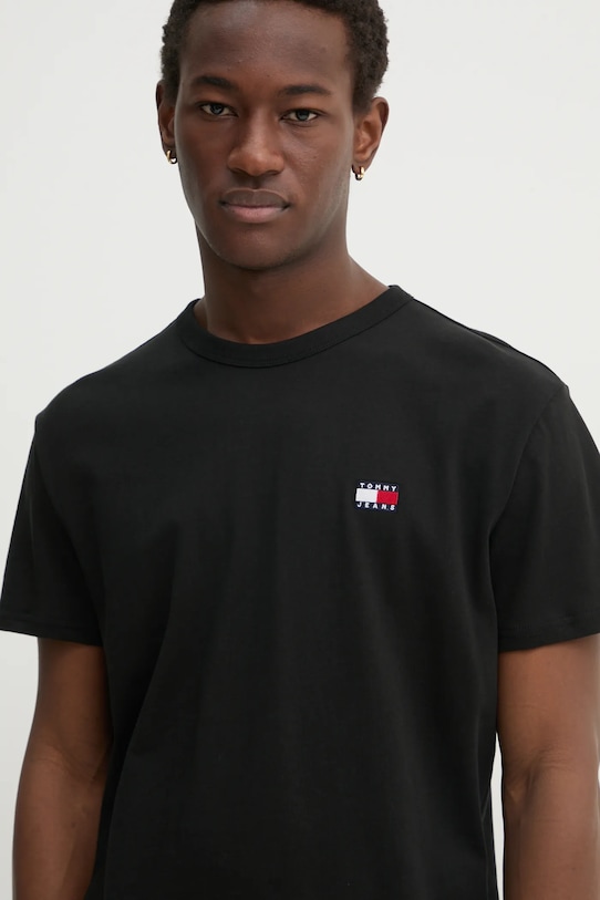 Хлопковая футболка Tommy Jeans, черный
Хлопковая футболка Tommy Jeans, черный