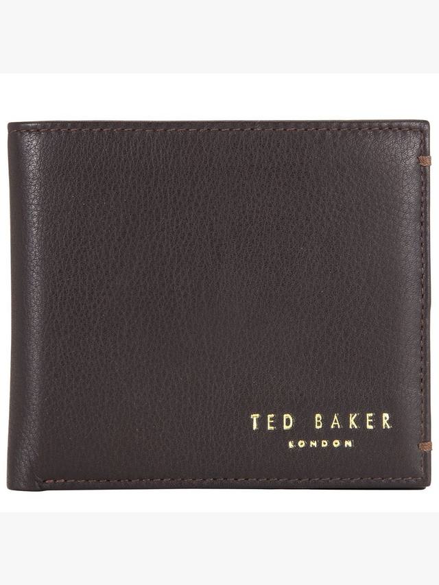 Кожаный бумажник Anthonys Bifold Ted Baker, Chocolate
Кожаный бумажник Anthonys Bifold Ted Baker, Chocolate