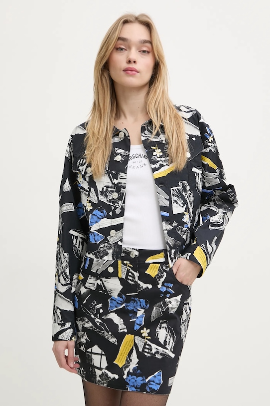 Куртка рубашка Moschino Jeans, черный
Куртка рубашка Moschino Jeans, черный