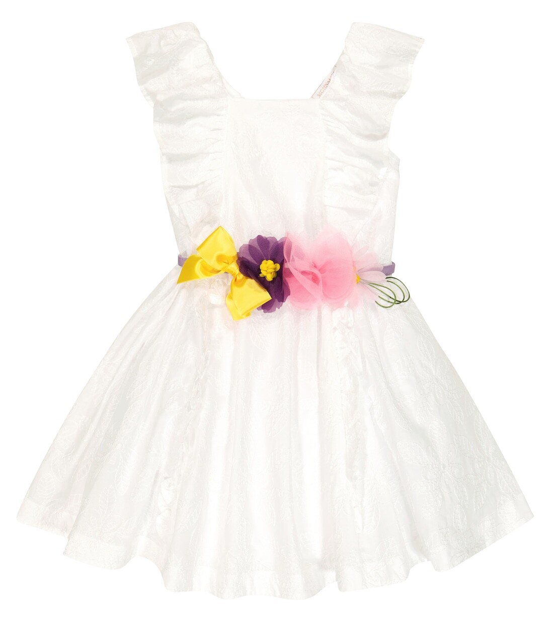 Украшенное платье с вышивкой бродери англез Monnalisa, разноцветный
Украшенное платье с вышивкой бродери англез Monnalisa, разноцветный