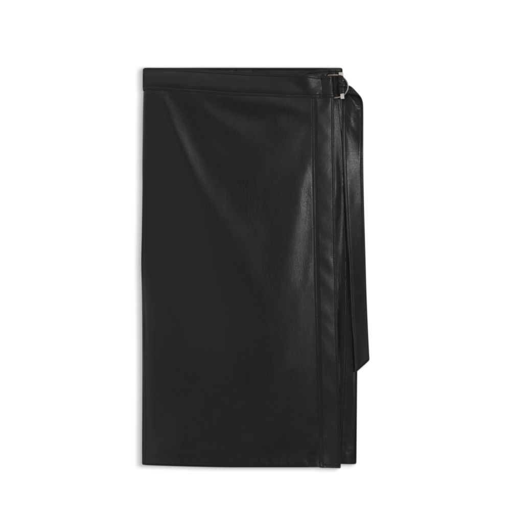 Юбка из искусственной кожи с запахом спереди BOSS, черный
Юбка из искусственной кожи с запахом спереди BOSS, черный