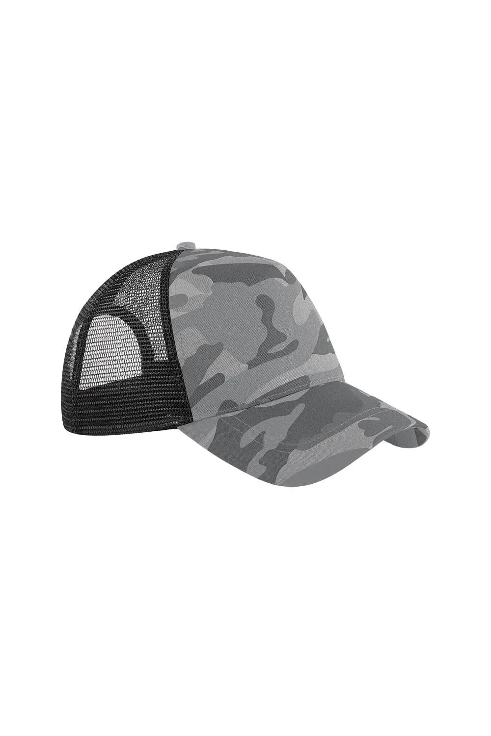 Камуфляжная кепка Snapback Trucker Beechfield, серый
Камуфляжная кепка Snapback Trucker Beechfield, серый