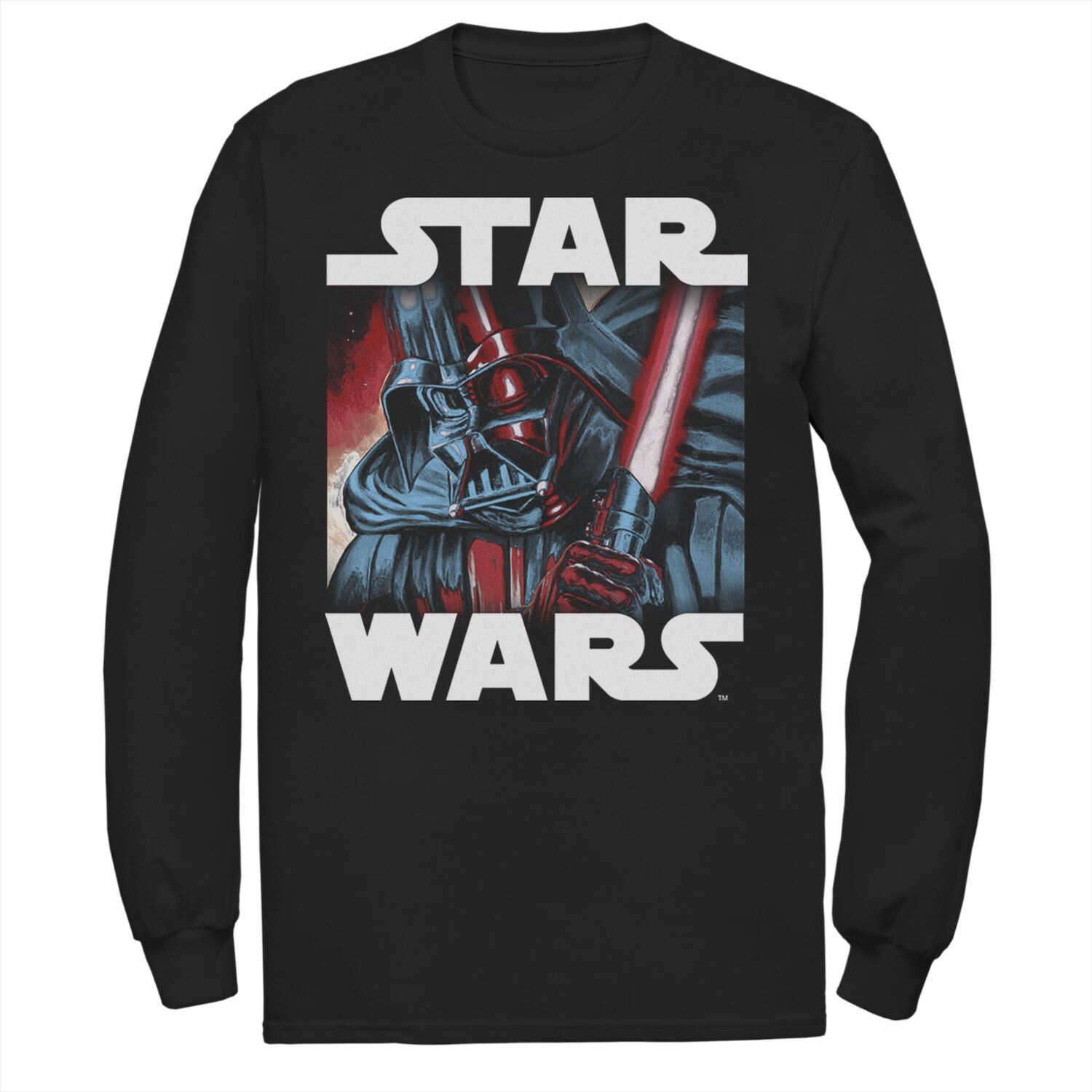 Мужская футболка Darth Vader Sabre Up Close и персональная футболка Star Wars 
Мужская футболка Darth Vader Sabre Up Close и персональная футболка Star Wars