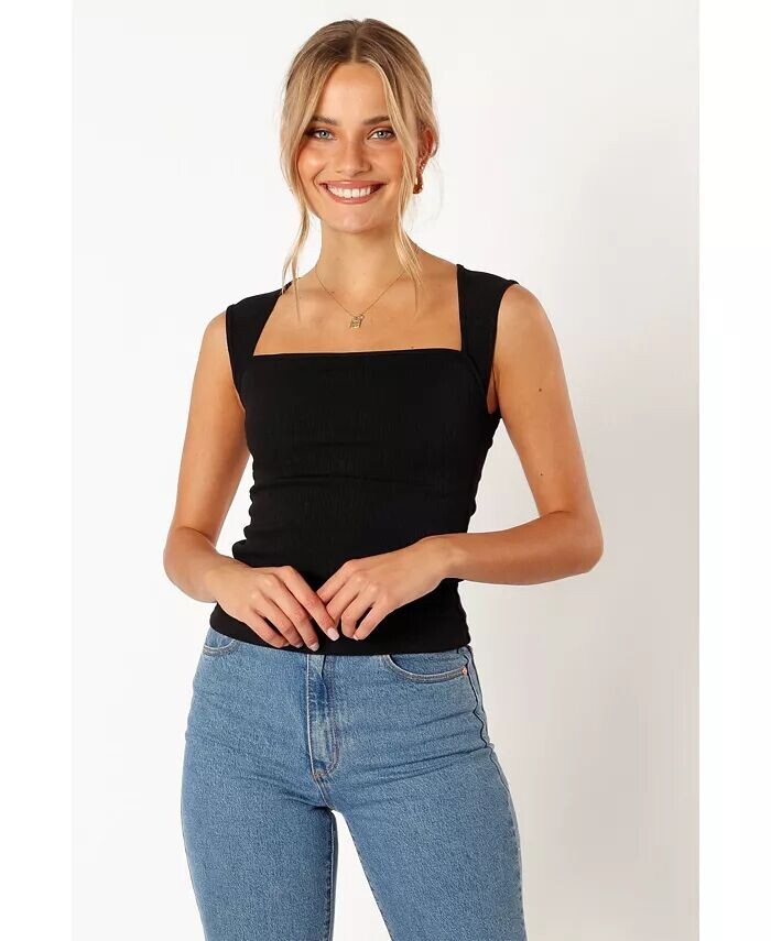 Женский топ Клара Petal and Pup, черный
Женский топ Клара Petal and Pup, черный