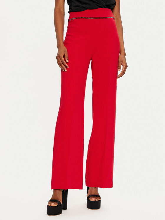 Тканевые брюки стандартного кроя Rinascimento, красный
Тканевые брюки стандартного кроя Rinascimento, красный