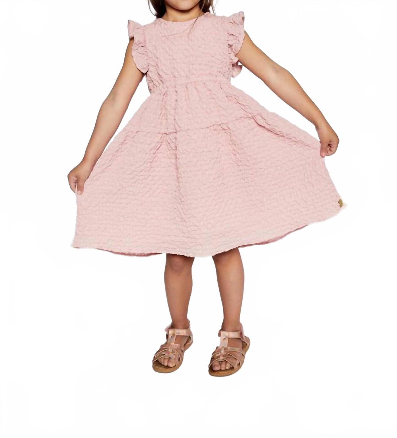 Платье из фактурного поплина в серебристо-розовом цвете Deux par Deux
Платье из фактурного поплина в серебристо-розовом цвете Deux par Deux