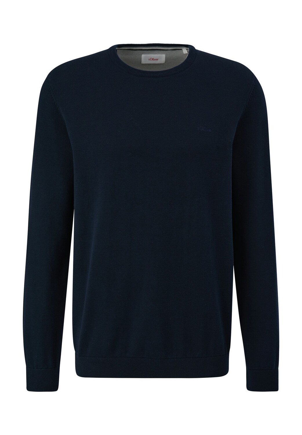 Вязаный свитер, вышивка логотипа, мужской s.Oliver, цвет Darkblue
Вязаный свитер, вышивка логотипа, мужской s.Oliver, цвет Darkblue