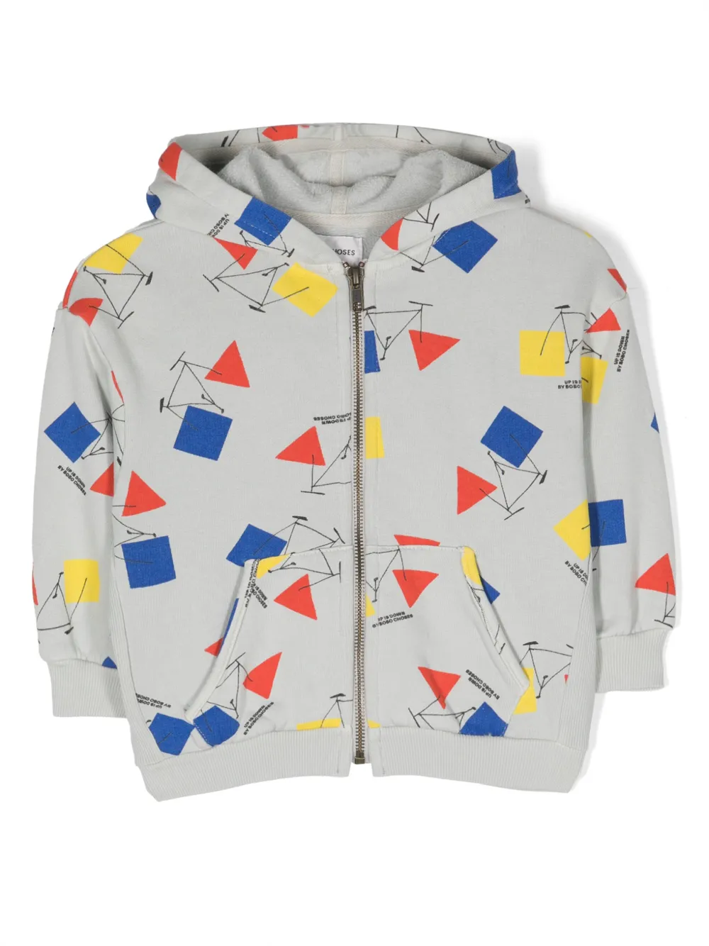 Худи Bicy на молнии с графичным принтом BOBO CHOSES, серый
Худи Bicy на молнии с графичным принтом BOBO CHOSES, серый