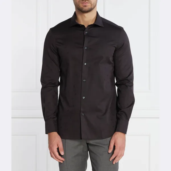 Рубашка стандартного кроя Emporio Armani, черный
Рубашка стандартного кроя Emporio Armani, черный