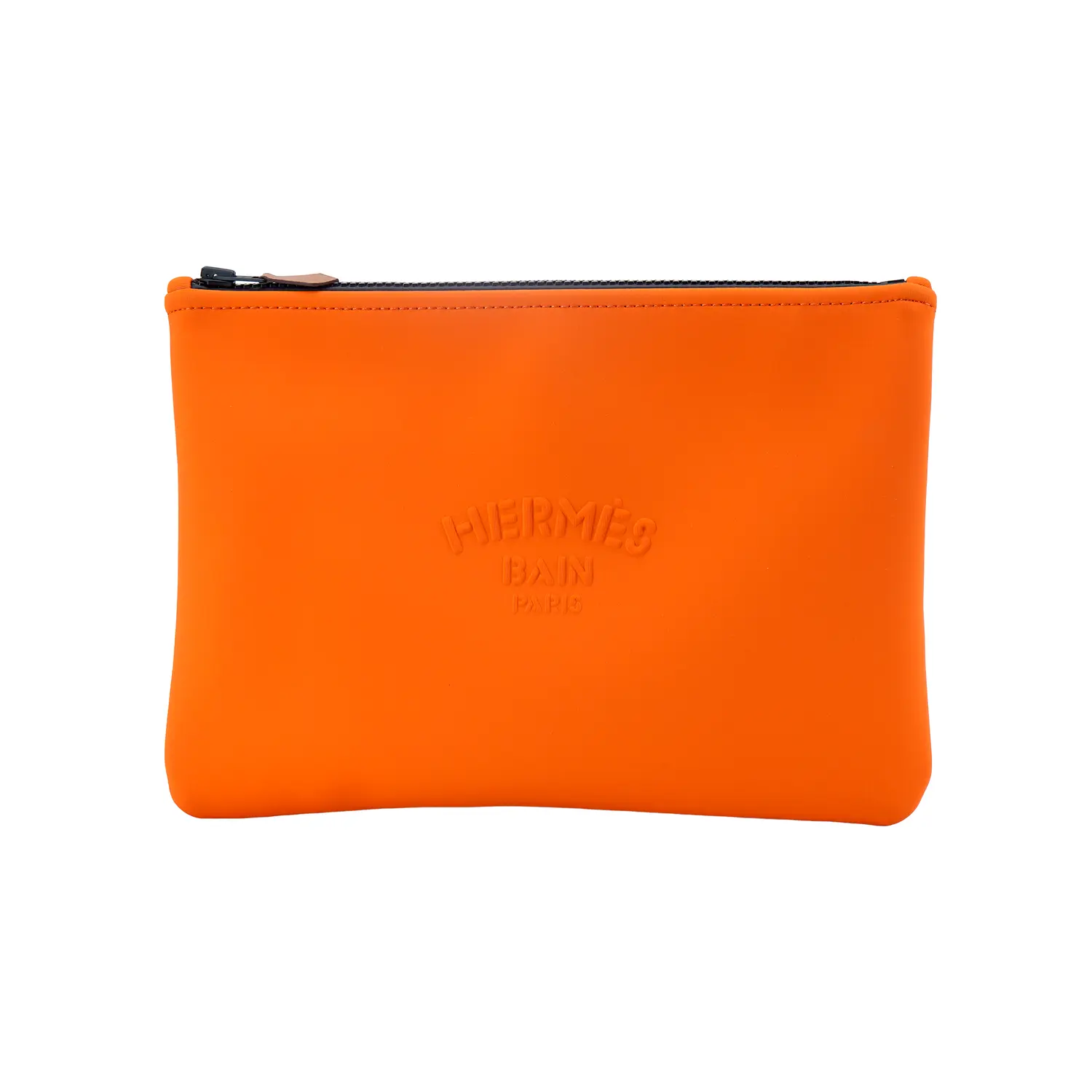 HERMES Необейн полиамидная муфта среднего размера женская оранжевая
HERMES Необейн полиамидная муфта среднего размера женская оранжевая