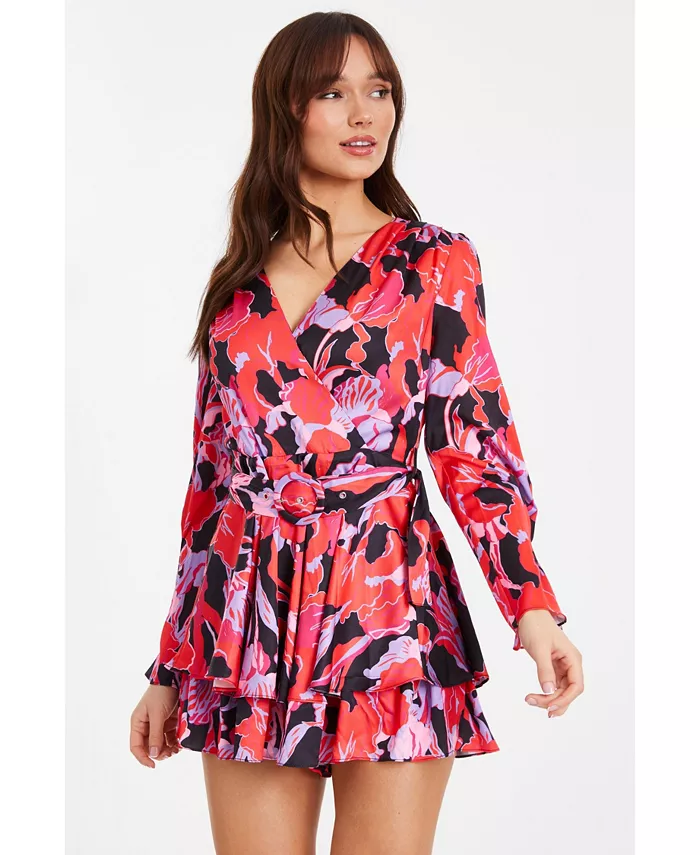 Женский комбинезон с длинными рукавами и запахом QUIZ, мультиколор
Женский комбинезон с длинными рукавами и запахом QUIZ, мультиколор