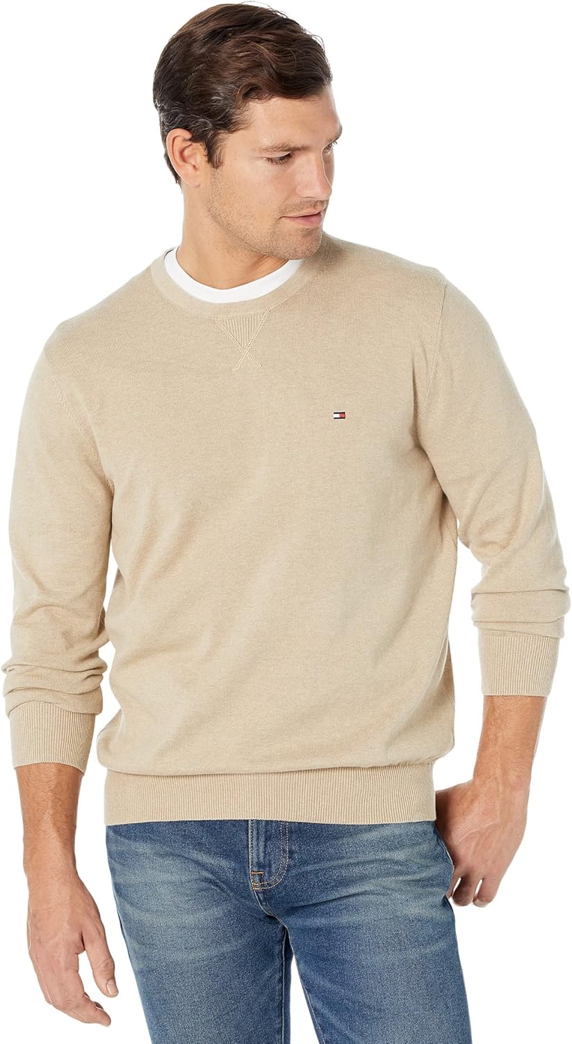 Мужской однотонный свитер с круглым вырезом Tommy Hilfiger, B2799 Med Beige Htr
Мужской однотонный свитер с круглым вырезом Tommy Hilfiger, B2799 Med Beige Htr