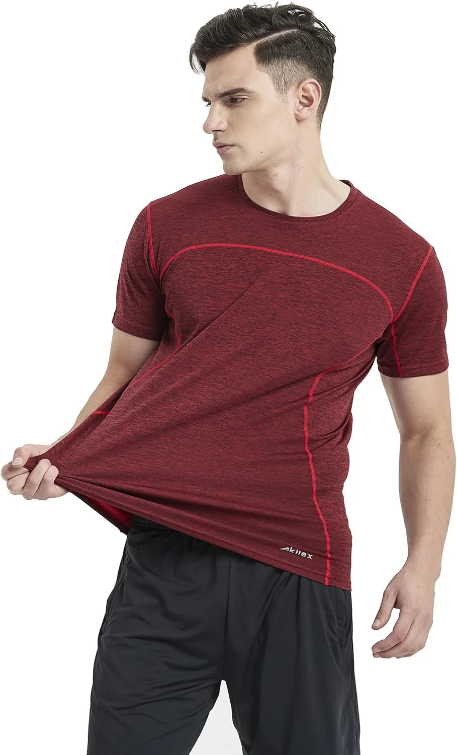 Мужская футболка для бега Dry Fit с коротким рукавом Akilex
Мужская футболка для бега Dry Fit с коротким рукавом Akilex