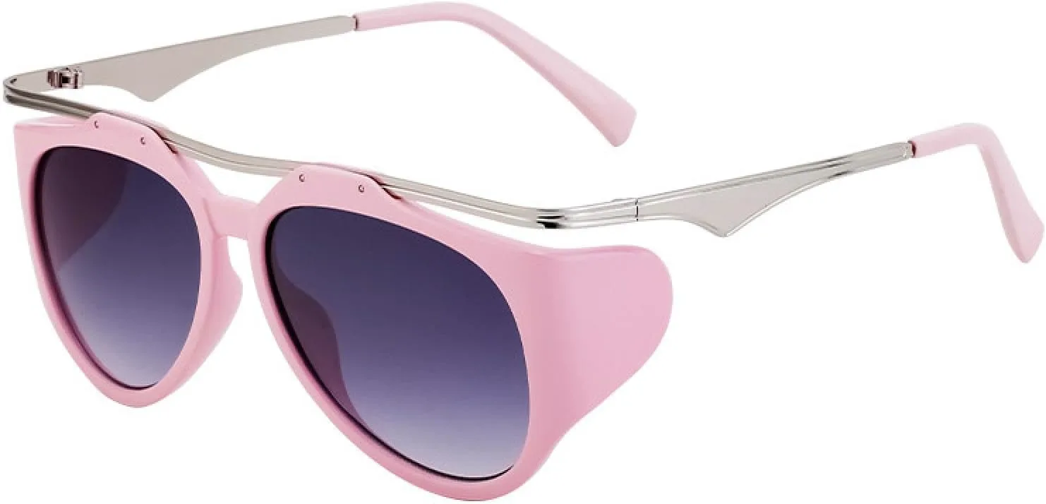 Солнцезащитные очки класса люкс в стиле панк с металлической оправой для женщин, винтажные солнцезащитные очки с защитой от УФ-излучения TOIPASTN, C7pinkgradientgray
Солнцезащитные очки класса люкс в стиле панк с металлической оправой для женщин, винтажные солнцезащитные очки с защитой от УФ-излучения TOIPASTN, C7pinkgradientgray