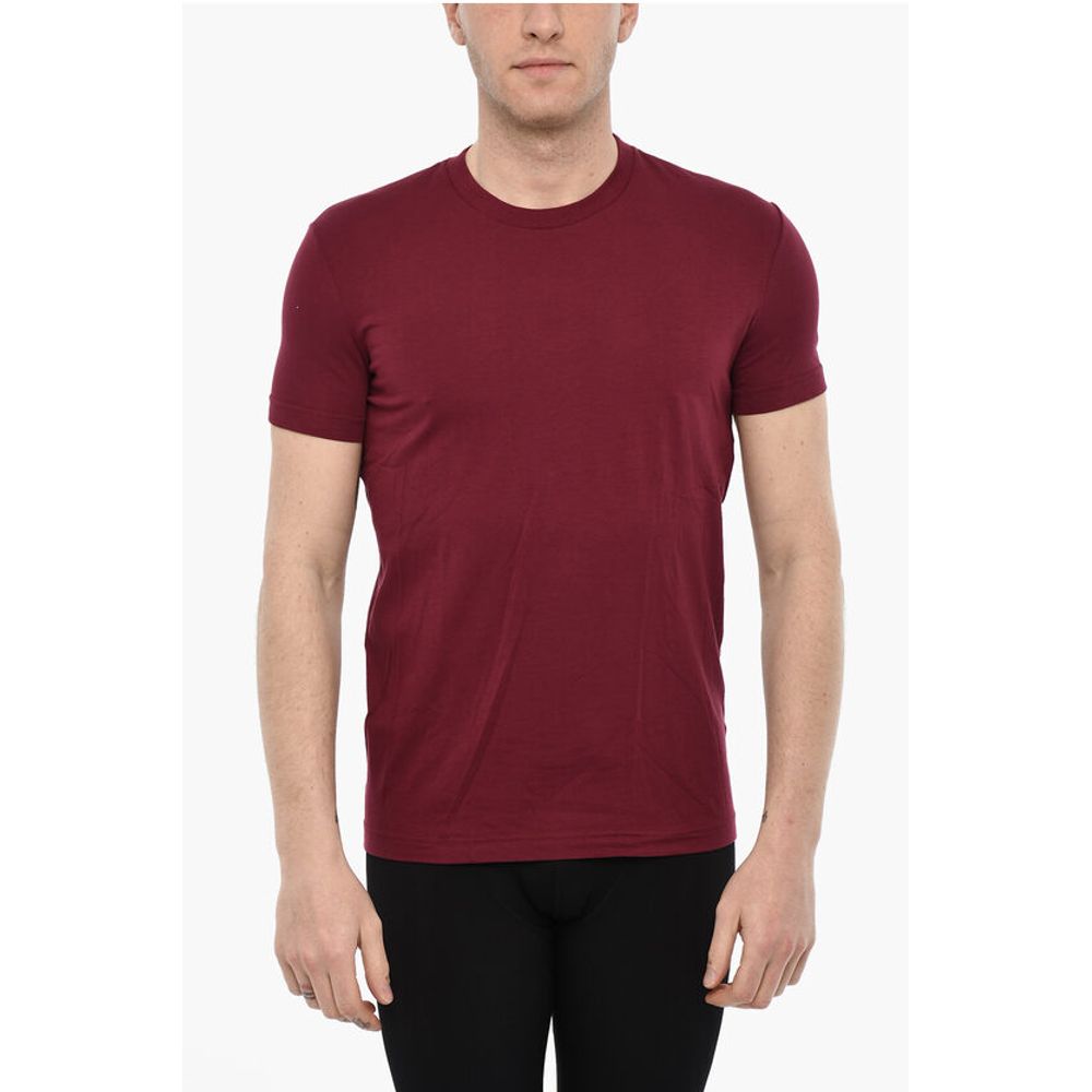 Футболка с круглым вырезом из хлопкового нижнего белья Dsquared2, Burgundy
Футболка с круглым вырезом из хлопкового нижнего белья Dsquared2, Burgundy