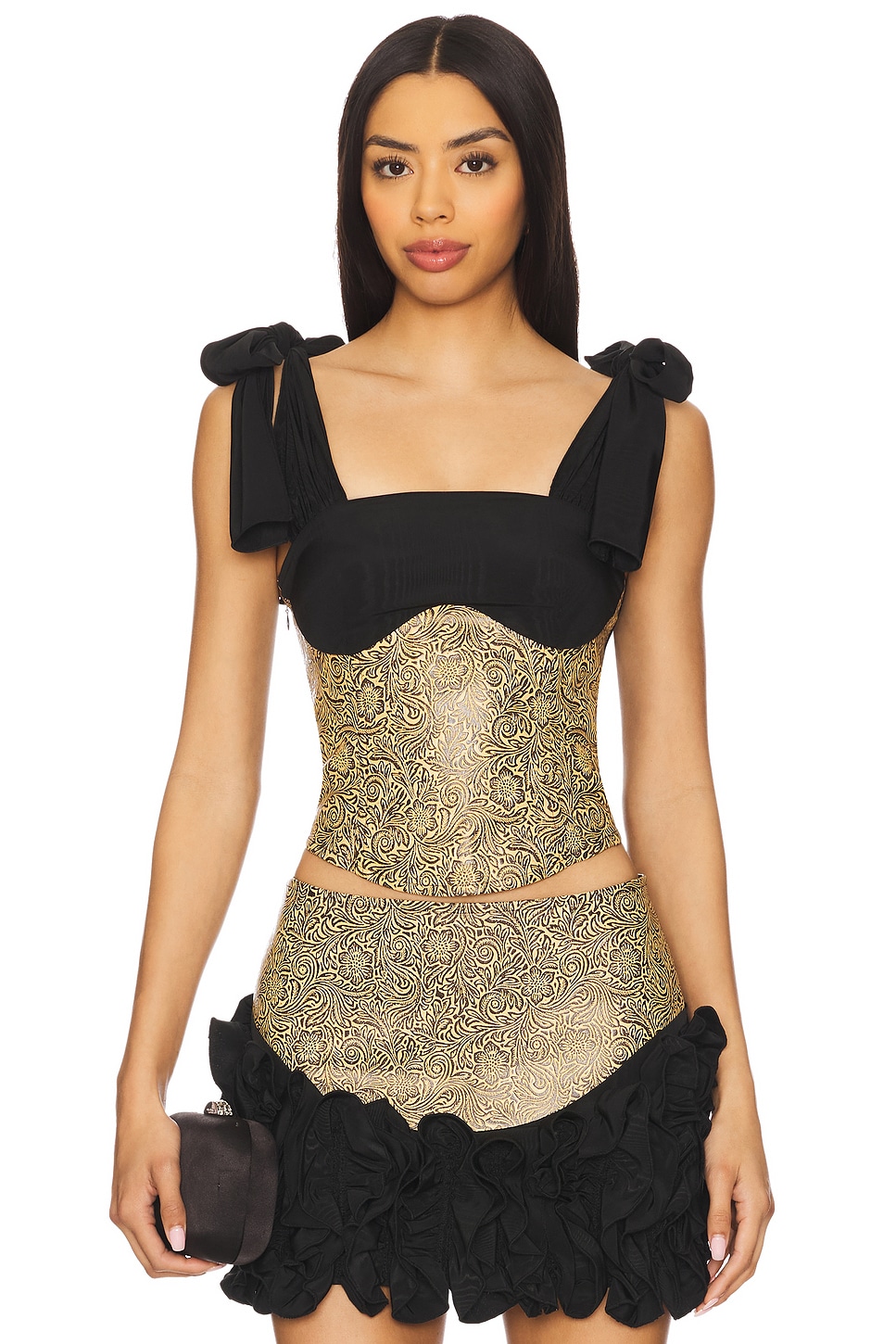 Комбинированный топ Marcela Kim Shui, gold
Комбинированный топ Marcela Kim Shui, gold