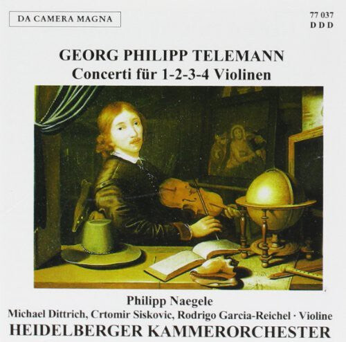 CD диск Telemann / Heidelberger Kammer: Con for 1-2-3-4 VNS
CD диск Telemann / Heidelberger Kammer: Con for 1-2-3-4 VNS