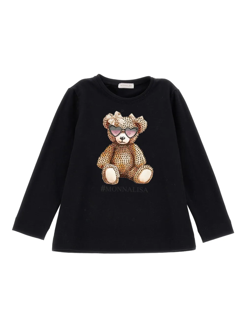 Футболка с длинными рукавами и принтом Monnalisa, черный
Футболка с длинными рукавами и принтом Monnalisa, черный