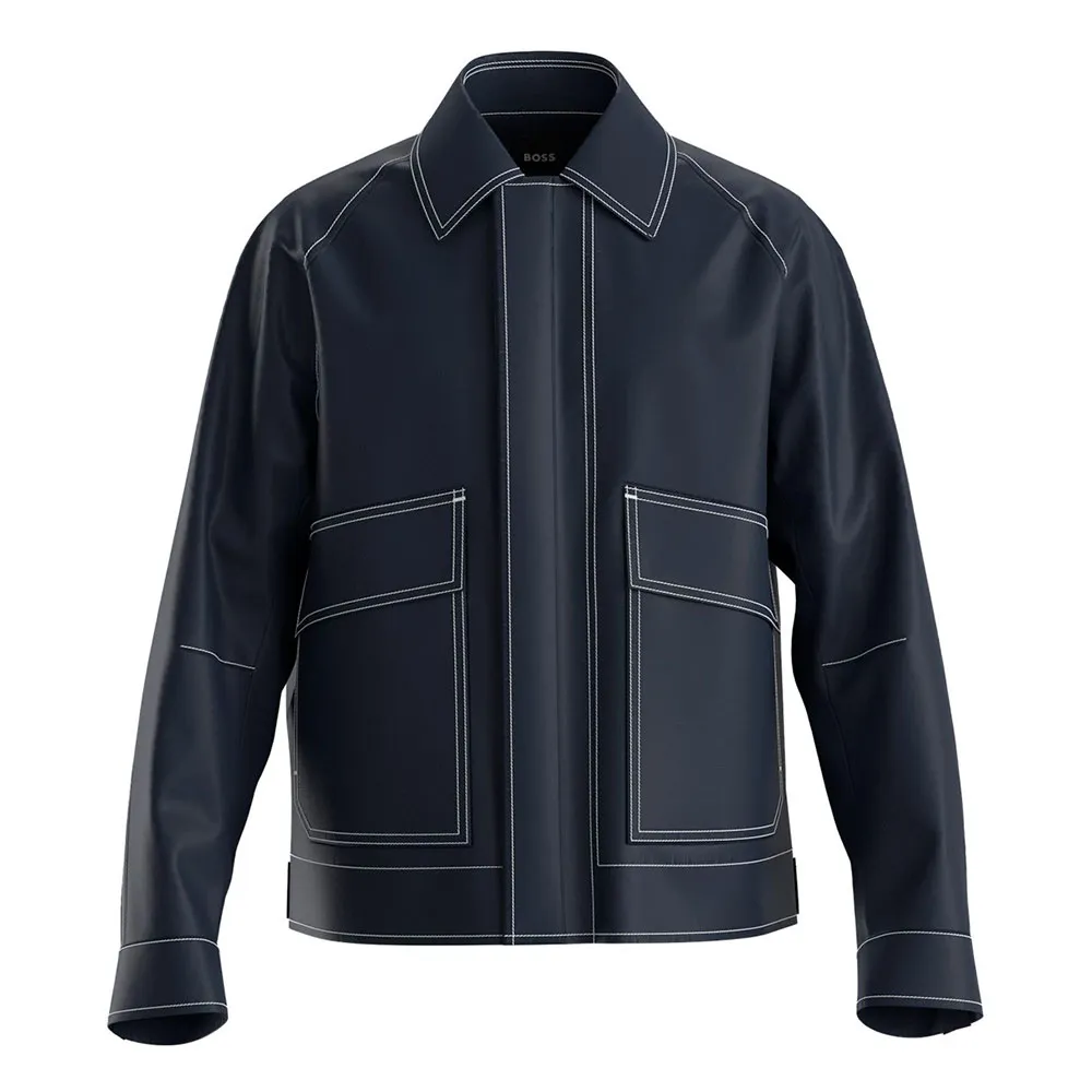 Куртка BOSS Corty 10214498 01, синий 
Куртка BOSS Corty 10214498 01, синий