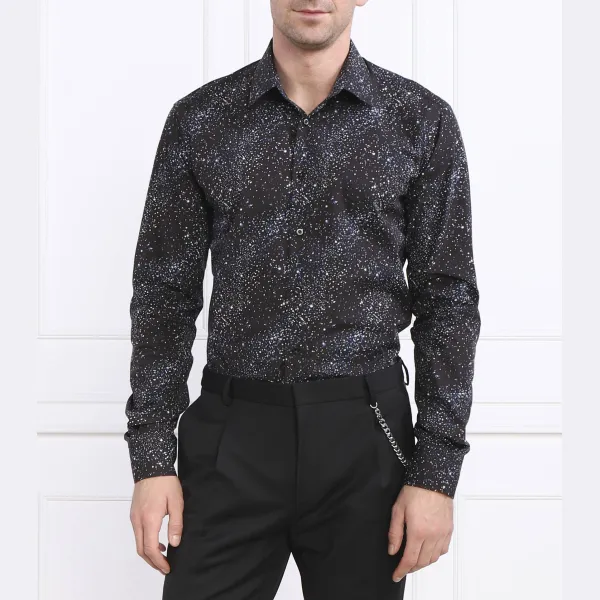 Рубашка стандартного кроя Karl Lagerfeld, черный
Рубашка стандартного кроя Karl Lagerfeld, черный