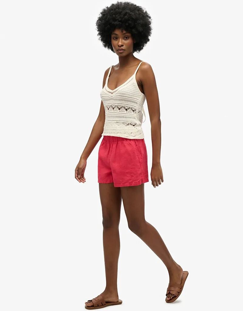 Шорты Superdry Linen в цвете «яркий коралл»
Шорты Superdry Linen в цвете «яркий коралл»