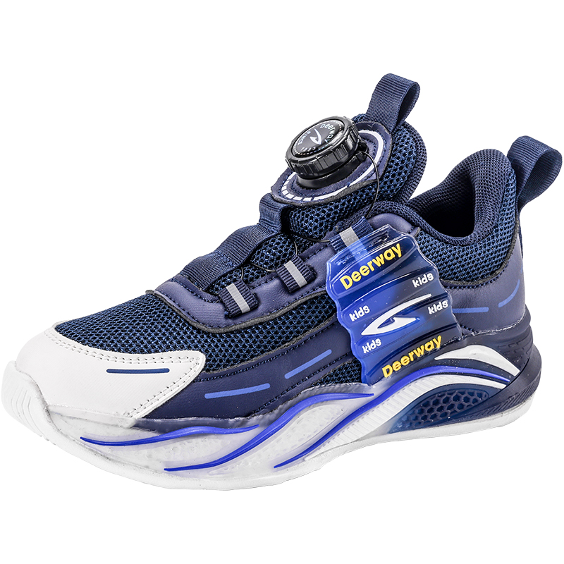 Кроссовки для бега с низким верхом, дышащие, с противоскользящей амортизацией и легкой подошвой для детей DEERWAY, синий
Кроссовки для бега с низким верхом, дышащие, с противоскользящей амортизацией и легкой подошвой для детей DEERWAY, синий