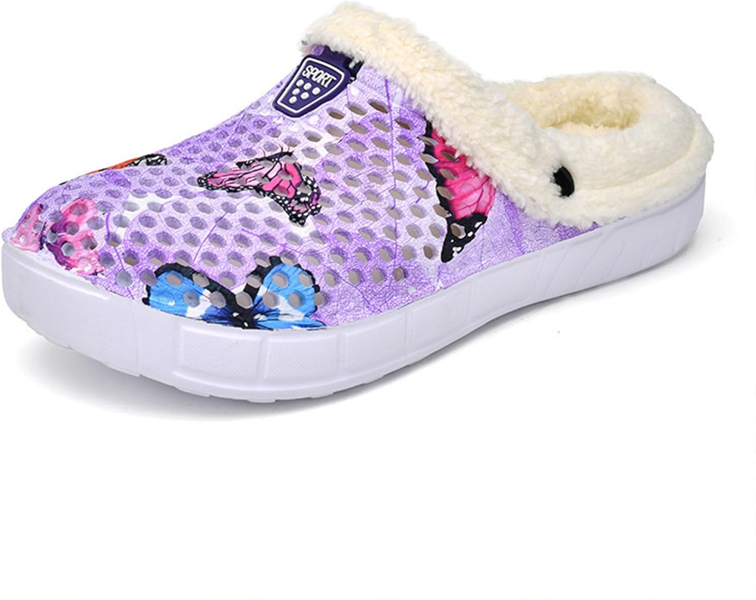 Женские и мужские мюли NMHOO, сабо, тапочки, садовая обувь, с меховой подкладкой, шлепанцы, теплые зимние тапочки для дома и улицы, пурпурный
Женские и мужские мюли NMHOO, сабо, тапочки, садовая обувь, с меховой подкладкой, шлепанцы, теплые зимние тапочки для дома и улицы, пурпурный