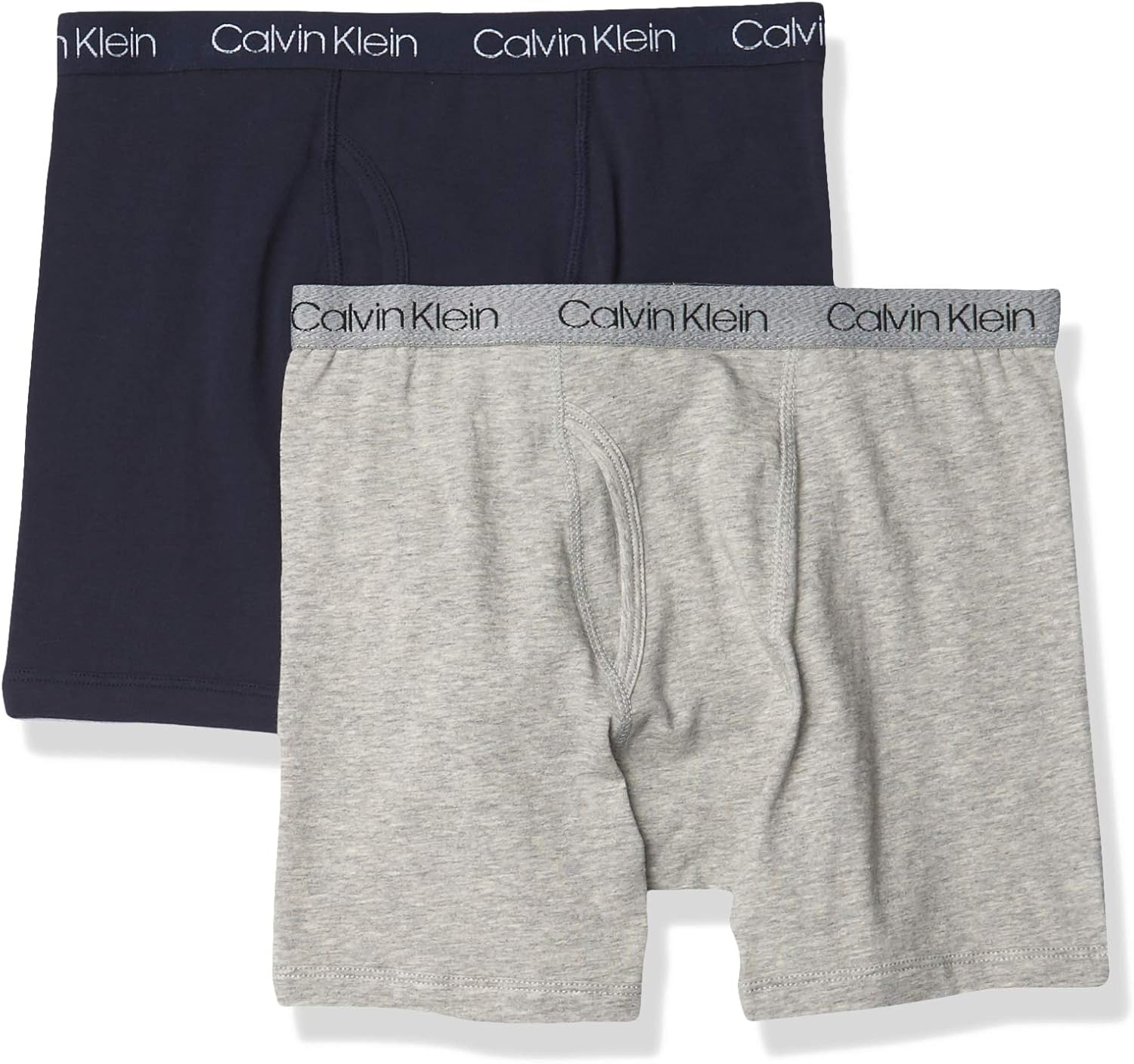 Комплект из двух пар трусов-боксеров Calvin Klein для мальчиков | Премиальный хлопок, комфорт, Blk Iris/H.Gray
Комплект из двух пар трусов-боксеров Calvin Klein для мальчиков | Премиальный хлопок, комфорт, Blk Iris/H.Gray