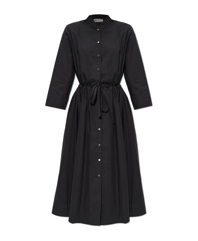 Хлопковое платье свободного кроя Tory Burch, черный 
Хлопковое платье свободного кроя Tory Burch, черный