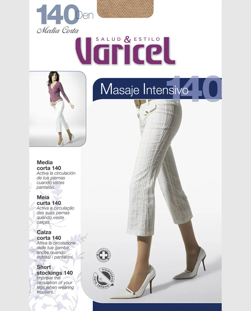 Женские короткие медицинские колготки Varicel плотностью 140 ден, цвет Natural
Женские короткие медицинские колготки Varicel плотностью 140 ден, цвет Natural