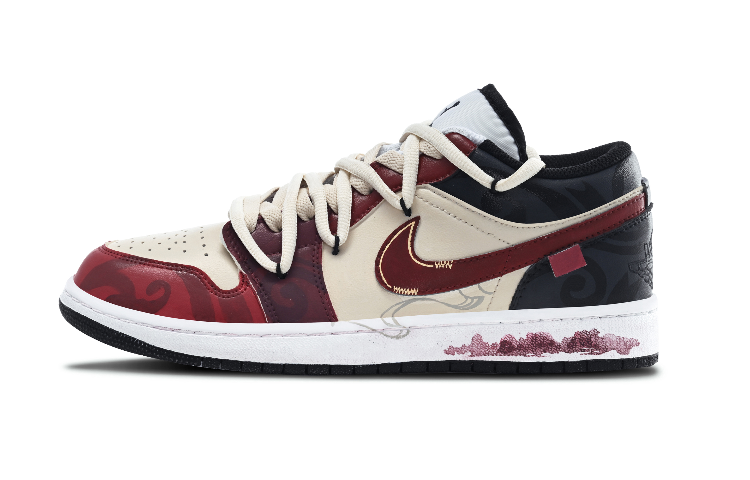 Jordan Баскетбольные кроссовки Air 1 Shock Absorbers с антискользящим покрытием, винтажные, низкие, мужские, черно-красные
Jordan Баскетбольные кроссовки Air 1 Shock Absorbers с антискользящим покрытием, винтажные, низкие, мужские, черно-красные