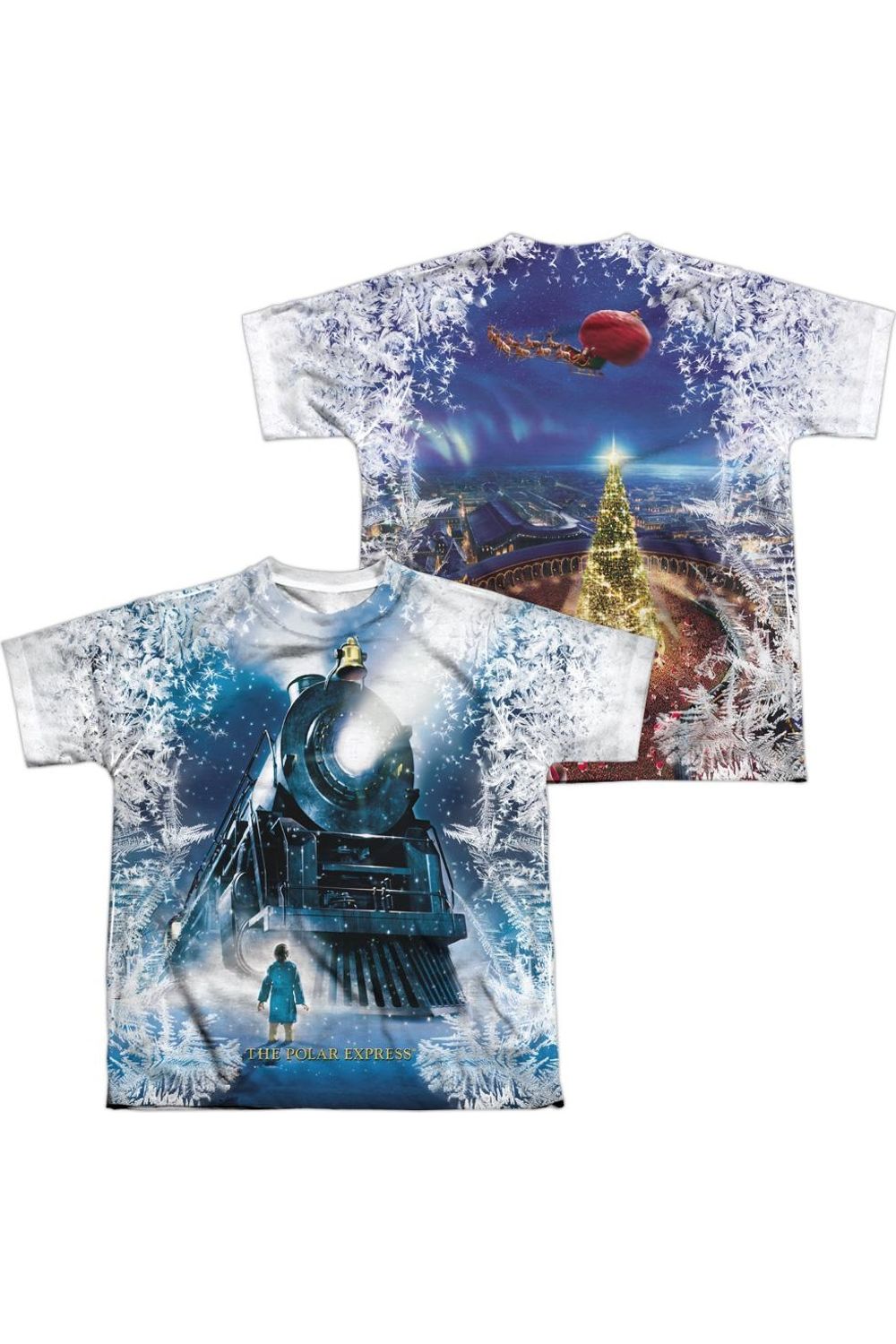 Детская футболка с коротким рукавом из полиэстера с принтом "Путешествие на Полярном экспрессе" (спереди и сзади) Gildan, мультиколор
Детская футболка с коротким рукавом из полиэстера с принтом "Путешествие на Полярном экспрессе" (спереди и сзади) Gildan, мультиколор