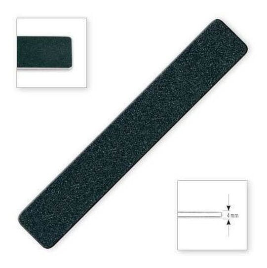 Прямоугольная пилочка для ногтей, черная Top Choice