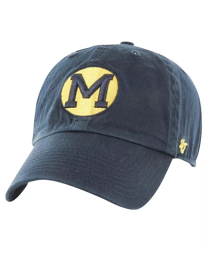 Мужская темно-синяя шапка Michigan Wolverines Vault Clean Up Adjustable '47 Brand
Мужская темно-синяя шапка Michigan Wolverines Vault Clean Up Adjustable '47 Brand