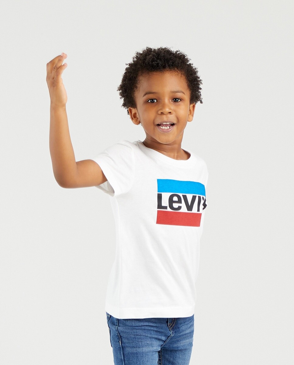 Пустая футболка мальчика Levi's, белый
Пустая футболка мальчика Levi's, белый