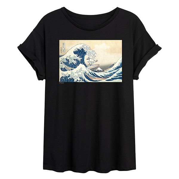 Футболка Juniors' Peanuts The Great Wave Off Kanagawa oversized Licensed Character
Футболка Juniors' Peanuts The Great Wave Off Kanagawa oversized Licensed Character