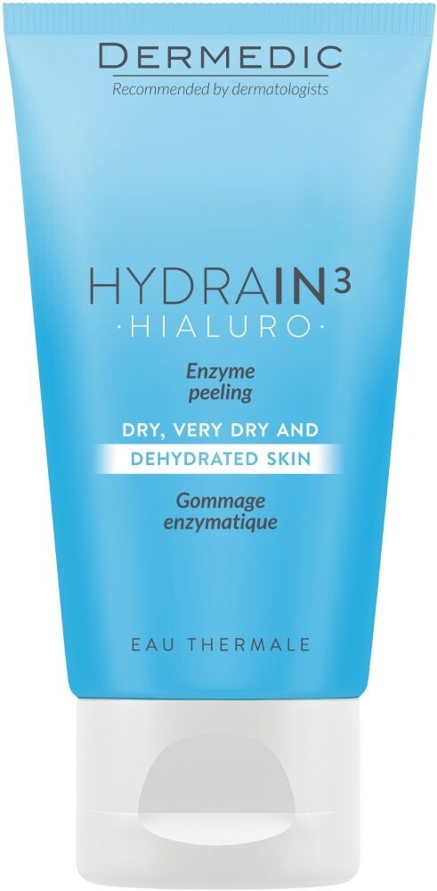 Dermedic Hydrain 3 Hialuro энзимный пилинг для лица, 50 ml
Dermedic Hydrain 3 Hialuro энзимный пилинг для лица, 50 ml