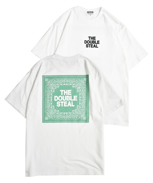 Футболка с коротким рукавом, с квадратным логотипом DOUBLE STEAL, бело-зеленая
Футболка с коротким рукавом, с квадратным логотипом DOUBLE STEAL, бело-зеленая
