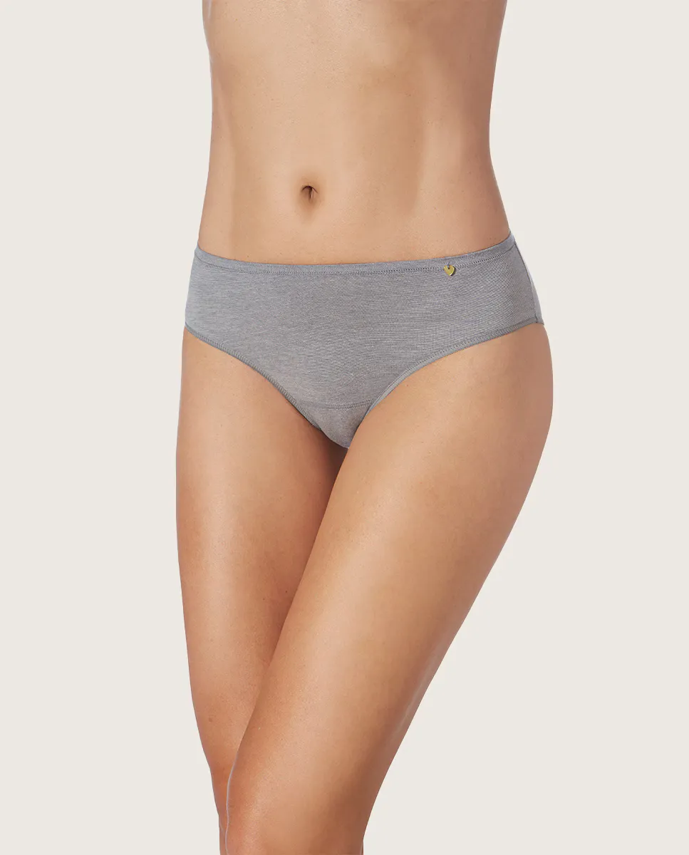 Классические трусики среднего размера из экологически чистой ткани ZD, светло-серый
Классические трусики среднего размера из экологически чистой ткани ZD, светло-серый