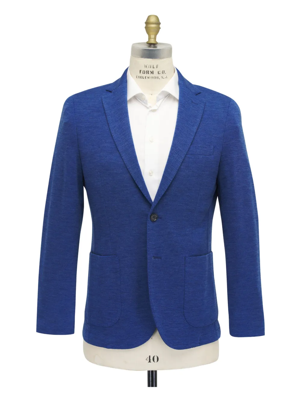 Шерстяной блейзер с накладными карманами Maurizio Baldassari, синий
Шерстяной блейзер с накладными карманами Maurizio Baldassari, синий