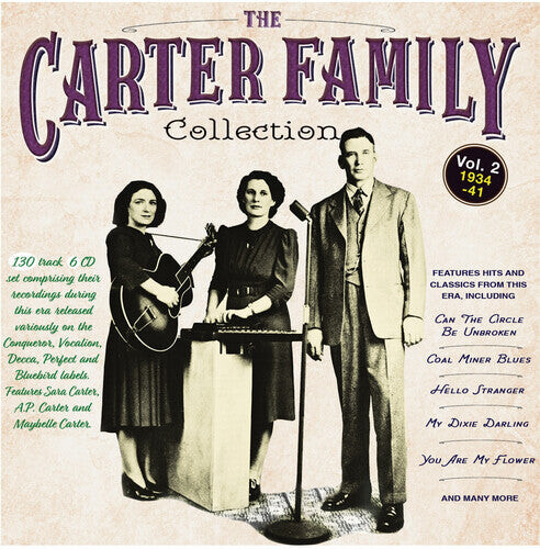 CD диск Carter Family: The Carter Family Collection Vol. 2 1935-41
CD диск Carter Family: The Carter Family Collection Vol. 2 1935-41