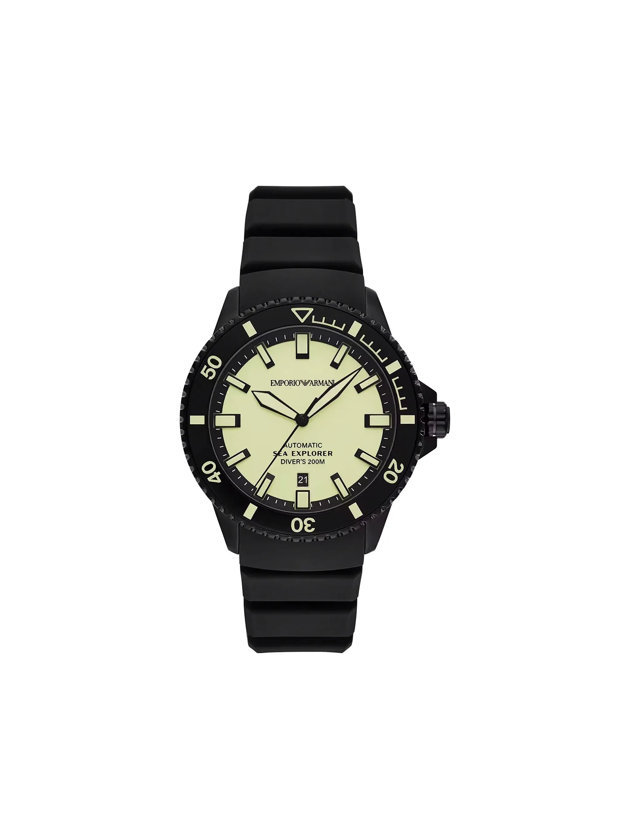 Наручные часы Sea Explorer 42 мм Emporio Armani, зеленый
Наручные часы Sea Explorer 42 мм Emporio Armani, зеленый