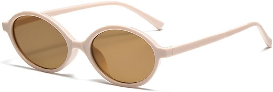 Модные овальные солнцезащитные очки для женщин, ретро-очки в овальной оправе, солнцезащитные очки для мужчин, очки для вождения, женские очки с защитой от УФ-излучения UV400 KTUCN, Beige Brown
Модные овальные солнцезащитные очки для женщин, ретро-очки в овальной оправе, солнцезащитные очки для мужчин, очки для вождения, женские очки с защитой от УФ-излучения UV400 KTUCN, Beige Brown