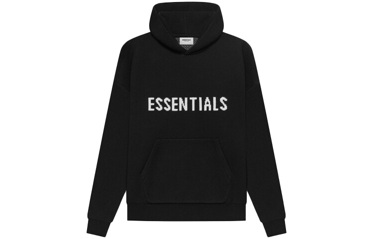 Трикотаж унисекс Fear of God Essentials, черный 
Трикотаж унисекс Fear of God Essentials, черный